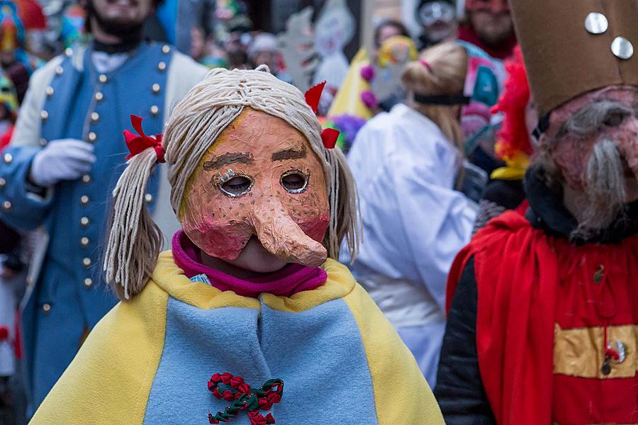 Karnevalsumzug, 13. Februar 2018, Fasching Český Krumlov