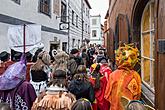 Carnival parade in Český Krumlov, 13th February 2018, photo by: Lubor Mrázek