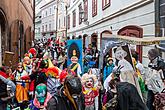 Carnival parade in Český Krumlov, 13th February 2018, photo by: Lubor Mrázek