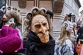 Carnival parade in Český Krumlov, 13th February 2018, photo by: Lubor Mrázek