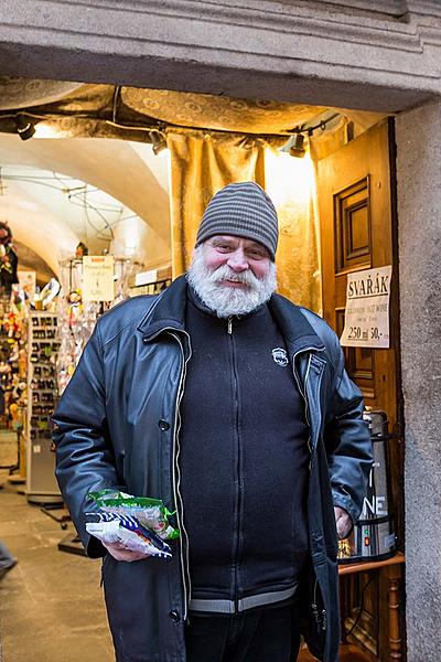 Masopustní průvod v Českém Krumlově, 13. února 2018