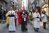 Carnival parade in Český Krumlov, 13th February 2018, photo by: Lubor Mrázek