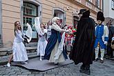 Carnival parade in Český Krumlov, 13th February 2018, photo by: Lubor Mrázek