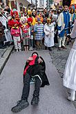 Carnival parade in Český Krumlov, 13th February 2018, photo by: Lubor Mrázek