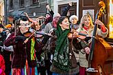 Carnival parade in Český Krumlov, 13th February 2018, photo by: Lubor Mrázek