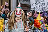 Masopustní průvod v Českém Krumlově, 13. února 2018, foto: Lubor Mrázek