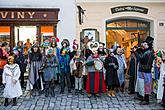 Carnival parade in Český Krumlov, 13th February 2018, photo by: Lubor Mrázek