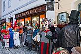 Carnival parade in Český Krumlov, 13th February 2018, photo by: Lubor Mrázek