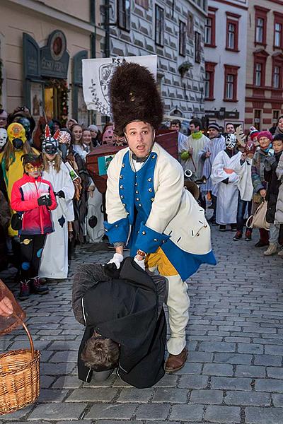 Karnevalsumzug, 13. Februar 2018, Fasching Český Krumlov