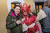 Carnival parade in Český Krumlov, 13th February 2018, photo by: Lubor Mrázek