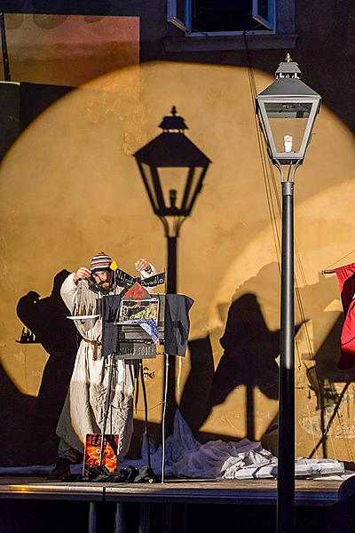 Carnival parade in Český Krumlov, 13th February 2018