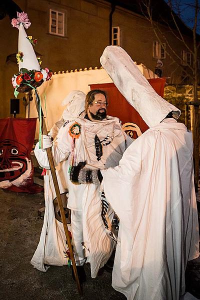 Carnival parade in Český Krumlov, 13th February 2018