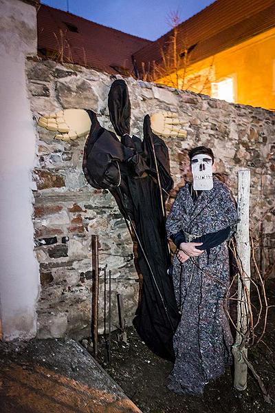 Carnival parade in Český Krumlov, 13th February 2018