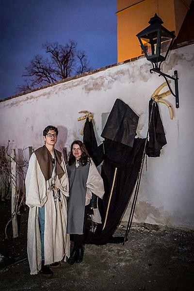 Carnival parade in Český Krumlov, 13th February 2018