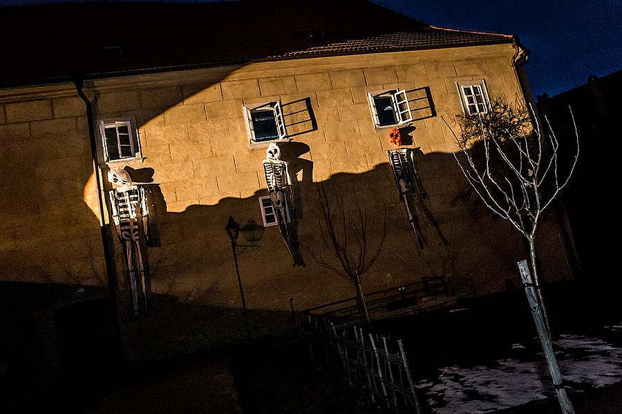 Carnival parade in Český Krumlov, 13th February 2018