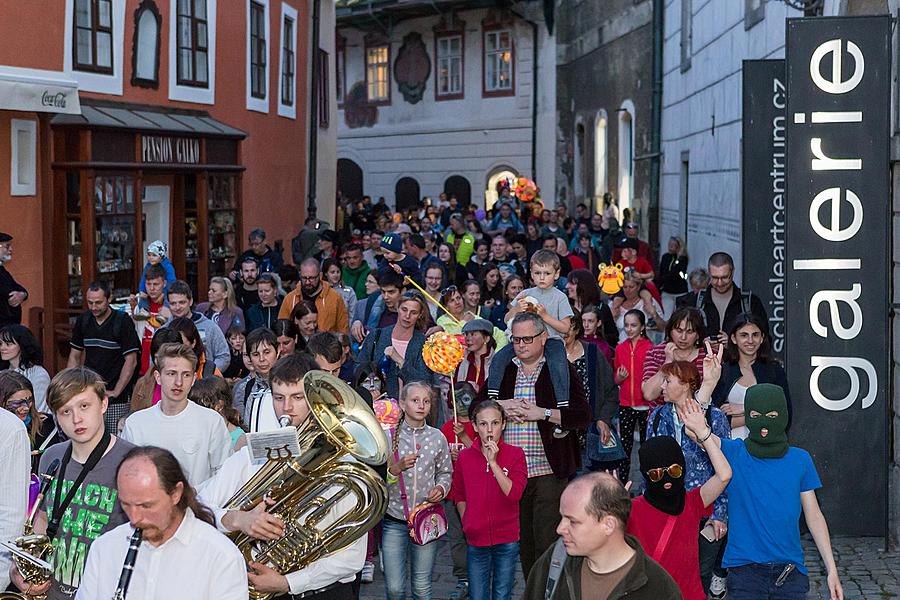 Kouzelný Krumlov 30.4.2018