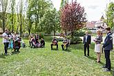 Planting of Olga Havlová Tree - Magical Krumlov 1.5.2018, photo by: Lubor Mrázek