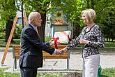 Planting of Olga Havlová Tree - Magical Krumlov 1.5.2018, photo by: Lubor Mrázek