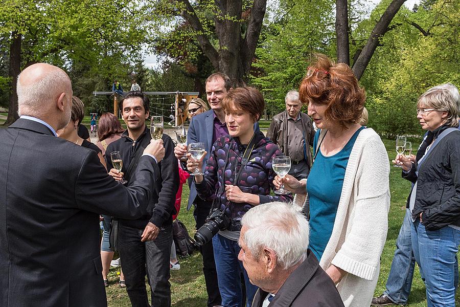 Planting of Olga Havlová Tree - Magical Krumlov 1.5.2018