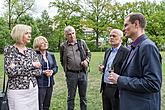 Planting of Olga Havlová Tree - Magical Krumlov 1.5.2018, photo by: Lubor Mrázek