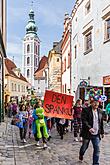 V. Studentský majáles, Kouzelný Krumlov 27.4.2018, foto: Lubor Mrázek