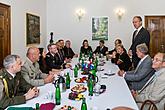 Slavnostní akt u příležitosti 73. výročí konce 2. světové války - setkání u starosty města Český Krumlov, foto: Lubor Mrázek
