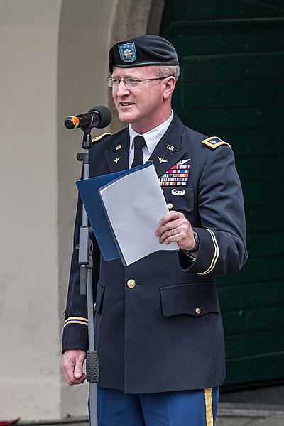 Ceremonial act on the occasion of the 73rd anniversary of the end of World War II - Honoring ceremony to memory of the participants of World War II