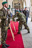 Ceremonial act on the occasion of the 73rd anniversary of the end of World War II - Honoring ceremony to memory of the participants of World War II, photo by: Lubor Mrázek