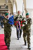 Ceremonial act on the occasion of the 73rd anniversary of the end of World War II - Honoring ceremony to memory of the participants of World War II, photo by: Lubor Mrázek