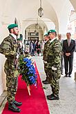 Ceremonial act on the occasion of the 73rd anniversary of the end of World War II - Honoring ceremony to memory of the participants of World War II, photo by: Lubor Mrázek