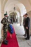 Ceremonial act on the occasion of the 73rd anniversary of the end of World War II - Honoring ceremony to memory of the participants of World War II, photo by: Lubor Mrázek