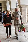 Ceremonial act on the occasion of the 73rd anniversary of the end of World War II - Honoring ceremony to memory of the participants of World War II, photo by: Lubor Mrázek