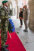 Ceremonial act on the occasion of the 73rd anniversary of the end of World War II - Honoring ceremony to memory of the participants of World War II, photo by: Lubor Mrázek