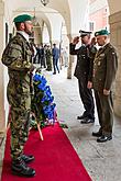 Ceremonial act on the occasion of the 73rd anniversary of the end of World War II - Honoring ceremony to memory of the participants of World War II, photo by: Lubor Mrázek