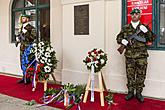 Ceremonial act on the occasion of the 73rd anniversary of the end of World War II - Honoring ceremony to memory of the participants of World War II, photo by: Lubor Mrázek