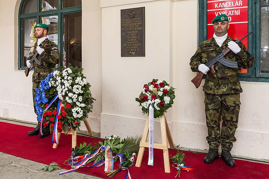 Ceremonial act on the occasion of the 73rd anniversary of the end of World War II - Honoring ceremony to memory of the participants of World War II