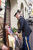 Ceremonial act on the occasion of the 73rd anniversary of the end of World War II - Honoring ceremony to memory of the participants of World War II, photo by: Lubor Mrázek