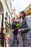 Ceremonial act on the occasion of the 73rd anniversary of the end of World War II - Honoring ceremony to memory of the participants of World War II, photo by: Lubor Mrázek