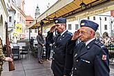 Festakt anlässlich des 73. Jahrestages des Endes des Zweiten Weltkriegs - Anbetung der Teilnehmer des Zweiten Weltkrieges, Foto: Lubor Mrázek