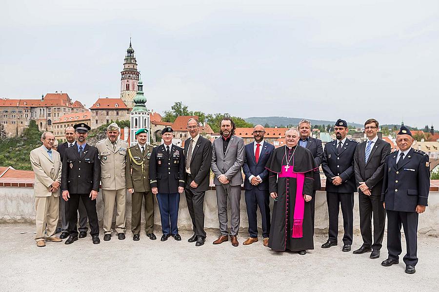 Ceremonial act on the occasion of the 73rd anniversary of the end of World War II - Honoring ceremony to memory of the participants of World War II