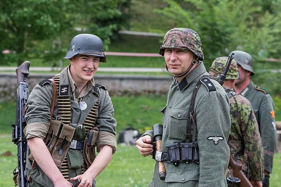 Ceremonial act on the occasion of the 73rd anniversary of the end of World War II - Last Battle, Český Krumlov 5.5.2018