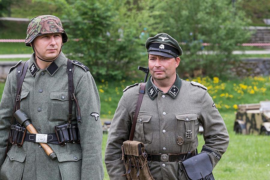 Ceremonial act on the occasion of the 73rd anniversary of the end of World War II - Last Battle, Český Krumlov 5.5.2018