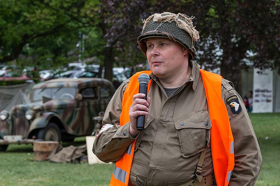 Ceremonial act on the occasion of the 73rd anniversary of the end of World War II - Last Battle, Český Krumlov 5.5.2018