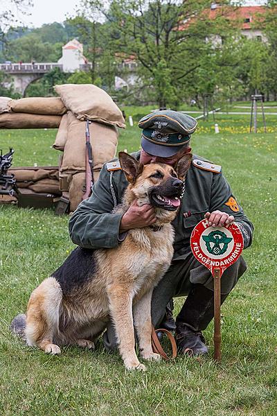 Ceremonial act on the occasion of the 73rd anniversary of the end of World War II - Last Battle, Český Krumlov 5.5.2018