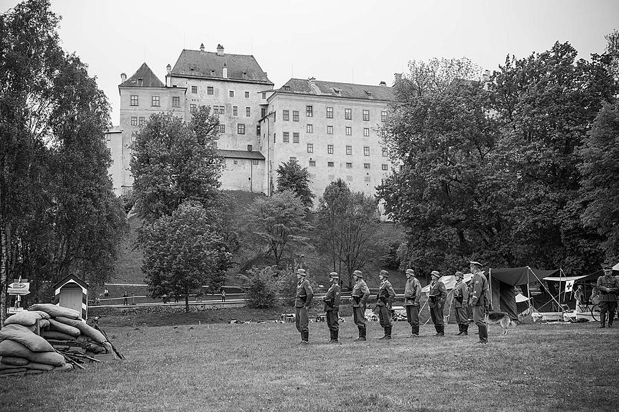 Festakt anlässlich des 73. Jahrestages des Endes des Zweiten Weltkriegs - Letzter Kampf, Český Krumlov 5.5.2018