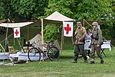 Ceremonial act on the occasion of the 73rd anniversary of the end of World War II - Last Battle, Český Krumlov 5.5.2018, photo by: Lubor Mrázek