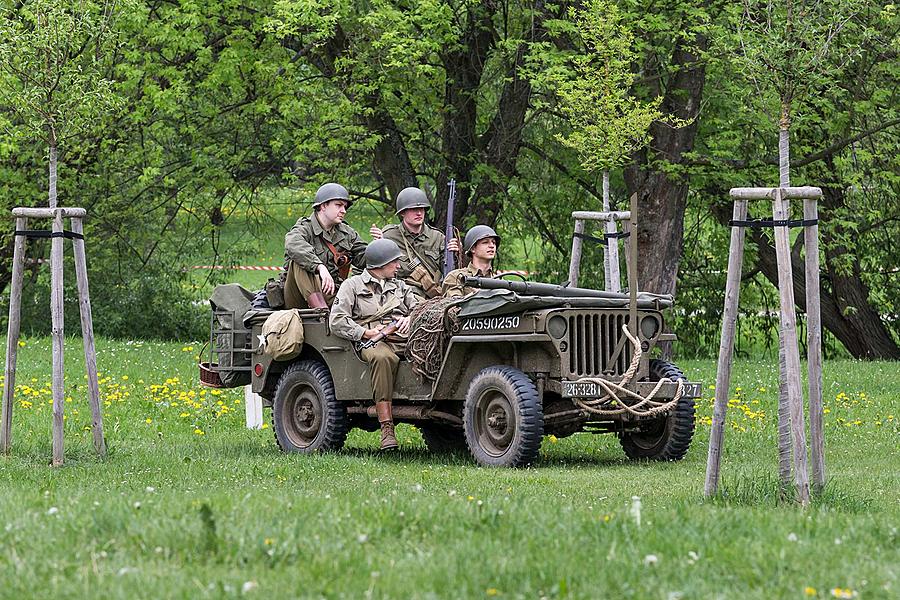 Ceremonial act on the occasion of the 73rd anniversary of the end of World War II - Last Battle, Český Krumlov 5.5.2018