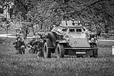 Ceremonial act on the occasion of the 73rd anniversary of the end of World War II - Last Battle, Český Krumlov 5.5.2018, photo by: Lubor Mrázek