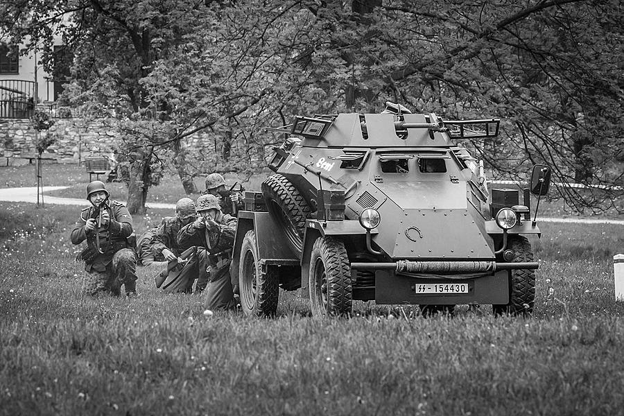 Ceremonial act on the occasion of the 73rd anniversary of the end of World War II - Last Battle, Český Krumlov 5.5.2018