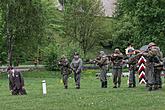 Ceremonial act on the occasion of the 73rd anniversary of the end of World War II - Last Battle, Český Krumlov 5.5.2018, photo by: Lubor Mrázek